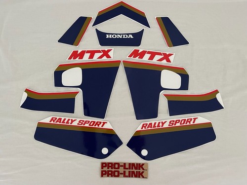 Honda mtx rothmans stickers - rothmans,