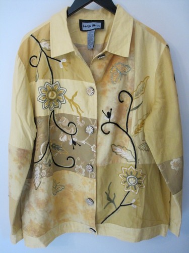 Bnwot indigo moon jacket l - moon, sz