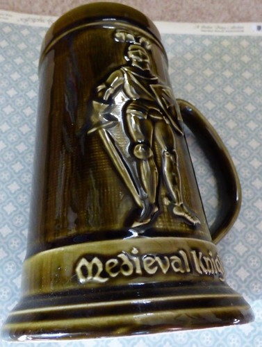 Medieval knight mug - medieval, stein