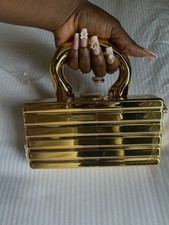 Fashionable Metallic Bag