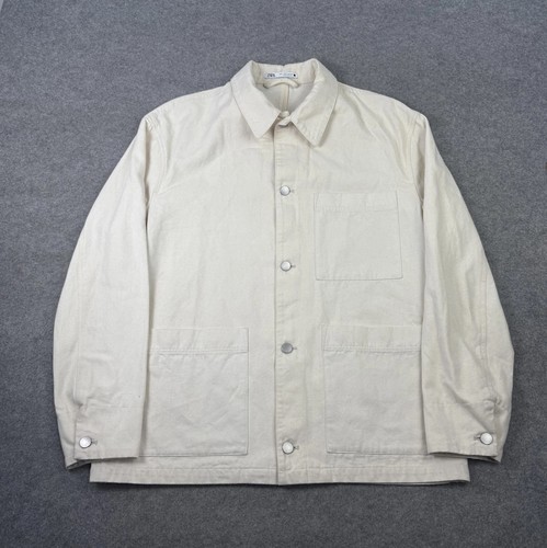 Zara jacket mens large beige - mens,