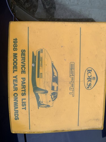 Lotus esprit 1988 onwards - lotus,