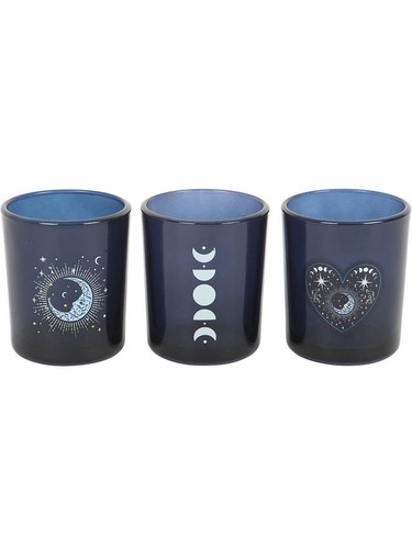 Set blue moon - 3, votive