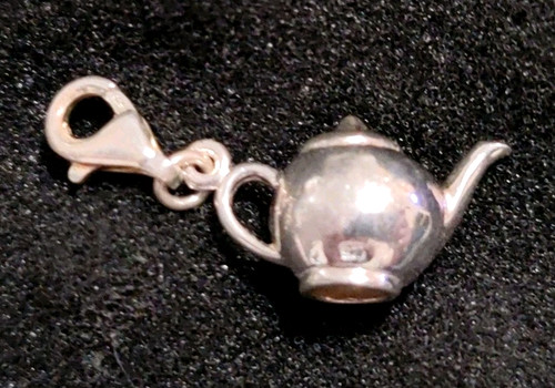 Vintage sterling silver teapot - vintage,