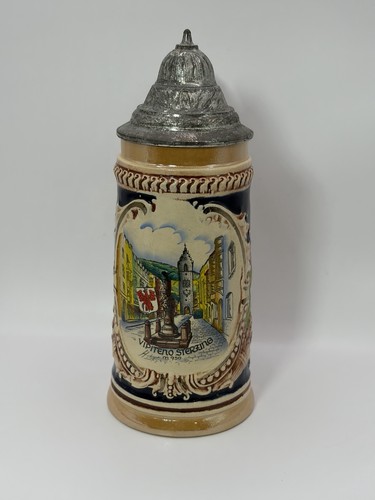 Vintage pewter lidded - vintage,