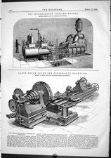 Old Print 1886 Worthington