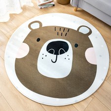 Home cartoon cute - round, carpet