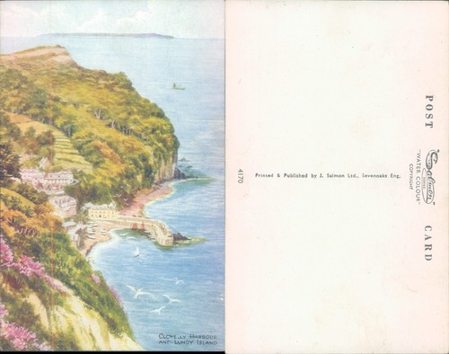 Clovelly harbour and - harbour,