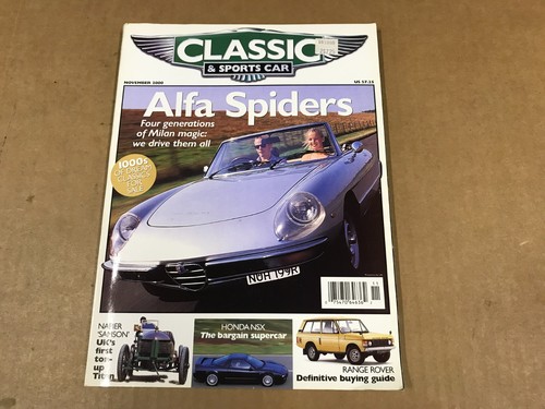 Classic sports car magazine - &, magazine-
