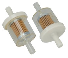 2x Fuel Filter Fits Briggs And Stratton 16HP 24HP Engines 691035 493629 AM108356
