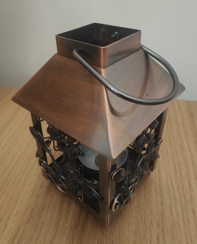 Metal tee candle - candle, lantern