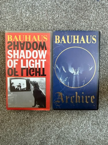 Bauhaus vhs bundle archive - bauhaus,