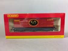 R6259 Hornby OO Gauge 6-Wheel Closed Van 2004 50th Anniversary Ltd Edition