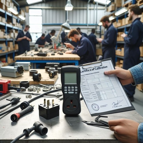 Calibration pat tester - of, tester-