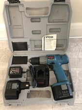 Ryobi HP1202 Cordless 12V Drill Driver + 2 Batteries, Charger & Carry Case 