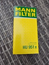 Genuine Mann Oil Filter HU951X fits Mercedes Vito C, E, G Class Sprinter Vario