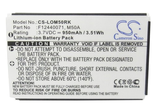 Batter 950mah f12440071 - 950mah,