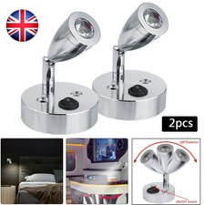 2pcs LED Spot Reading Lights