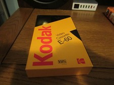 Brand New Kodak VHS E-60 HS One Hour Video Cassette Tape.