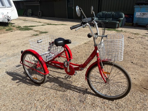 Jorvik folding adult tricycle - jorvik,