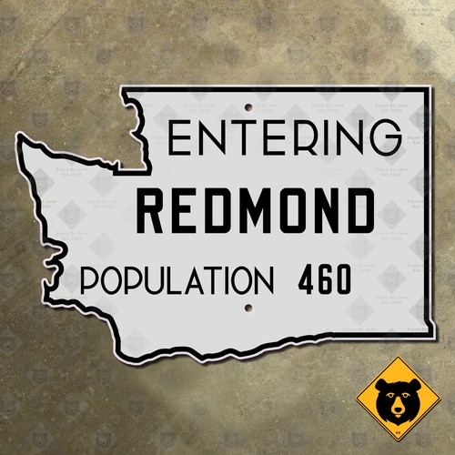 Entering redmond washington - entering,