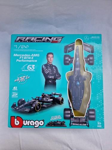 Burago racing die - burago, cast