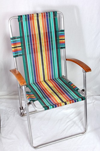 Vintage deck chair lightweight - deck,