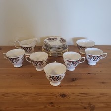 Vintage Colclough China  Tea Set  Royale Large Set
