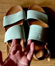 Moda In Pelle  Mint Sandals
