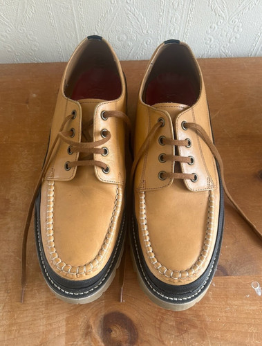 Grenson leather lace shoes - grenson,