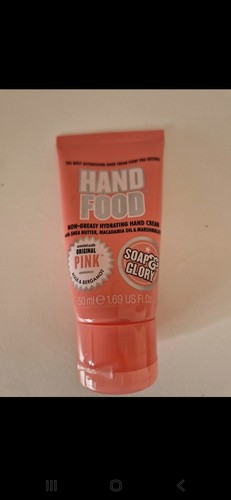 Soap glory hand food - food, cream