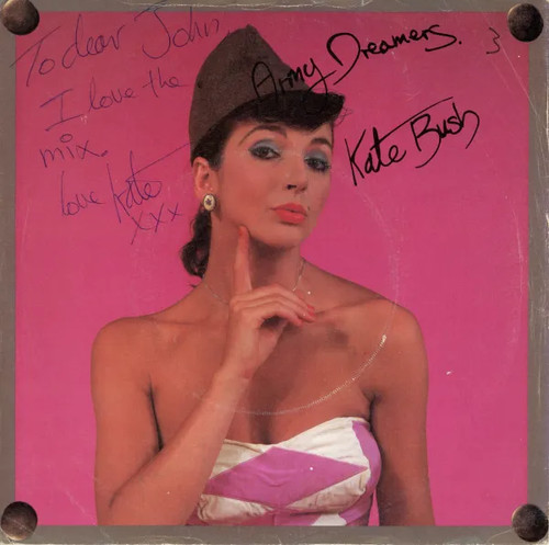 Kate bush signed 1980 - signed,