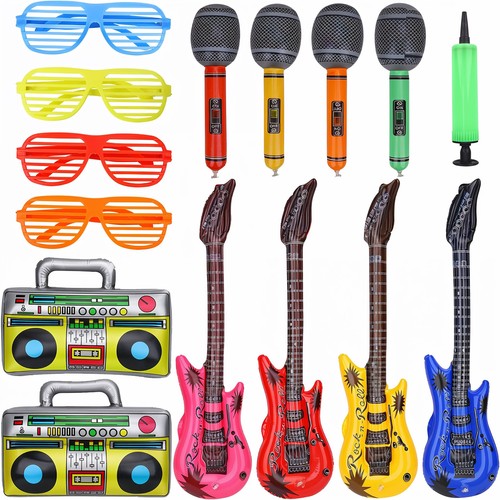 Inflatable prop guitar music - prop,