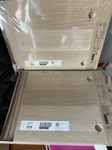 Ikea kallax wood - ikea,