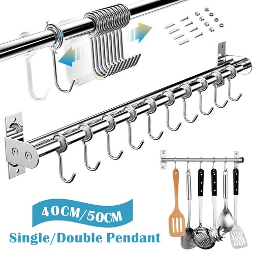 Wall mounted kitchen utensils - mounted,