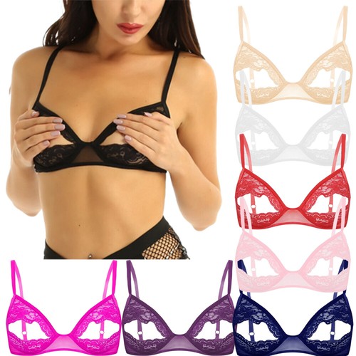 Sexy womens lace open cup - sexy,