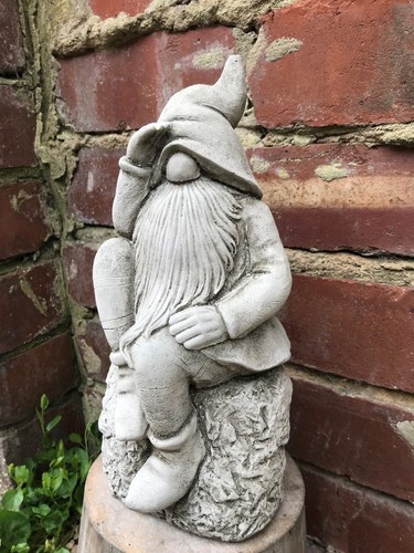 Thinking searching dwarf - thinking,