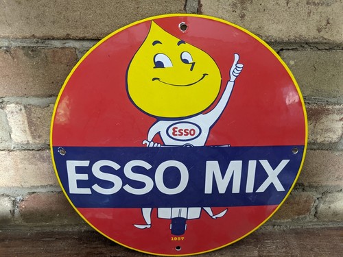 Old vintage esso mix - esso,