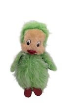 Handmade Orville The Green Duck Plush Soft Toy Vintage 16"