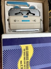 Toyota Lace Carriage K747 Toyota Punch Card Knitting Machine Boxed With Manual