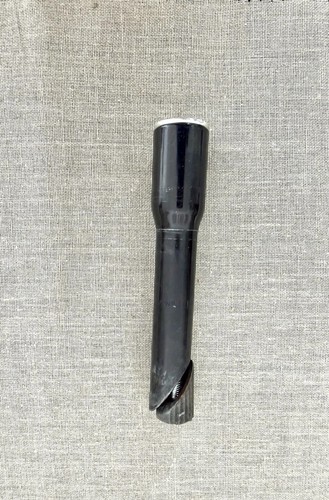 Vintage black bicycle fork - black,