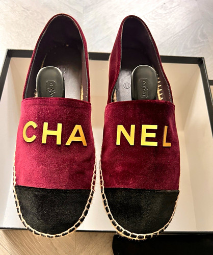 Chanel velvet espadrilles - velvet,