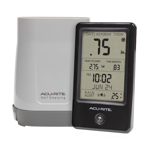 Elegant wireless rain gauge - elegant,