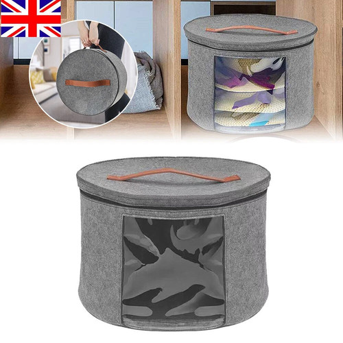 Round hat storage box - hat,