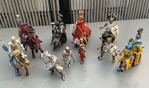 Schleich knights horses - schleich,