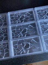 3 X 109g Crush Bar Polycarbonate Chocolate Moulds. Excellent Condition.