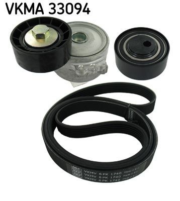 Ribbed belt set - skf, vkma