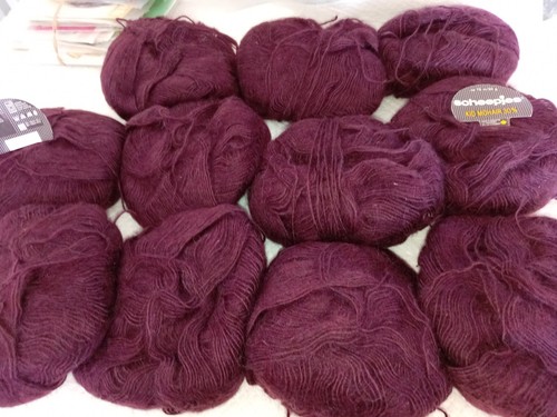 Kid mohair yarn schjeeps - kid,