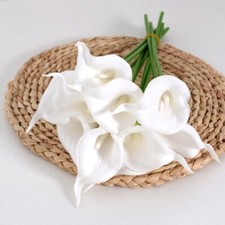 White Artificial Calla Lilies