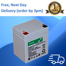 New 12v 5ah - (replaces, &